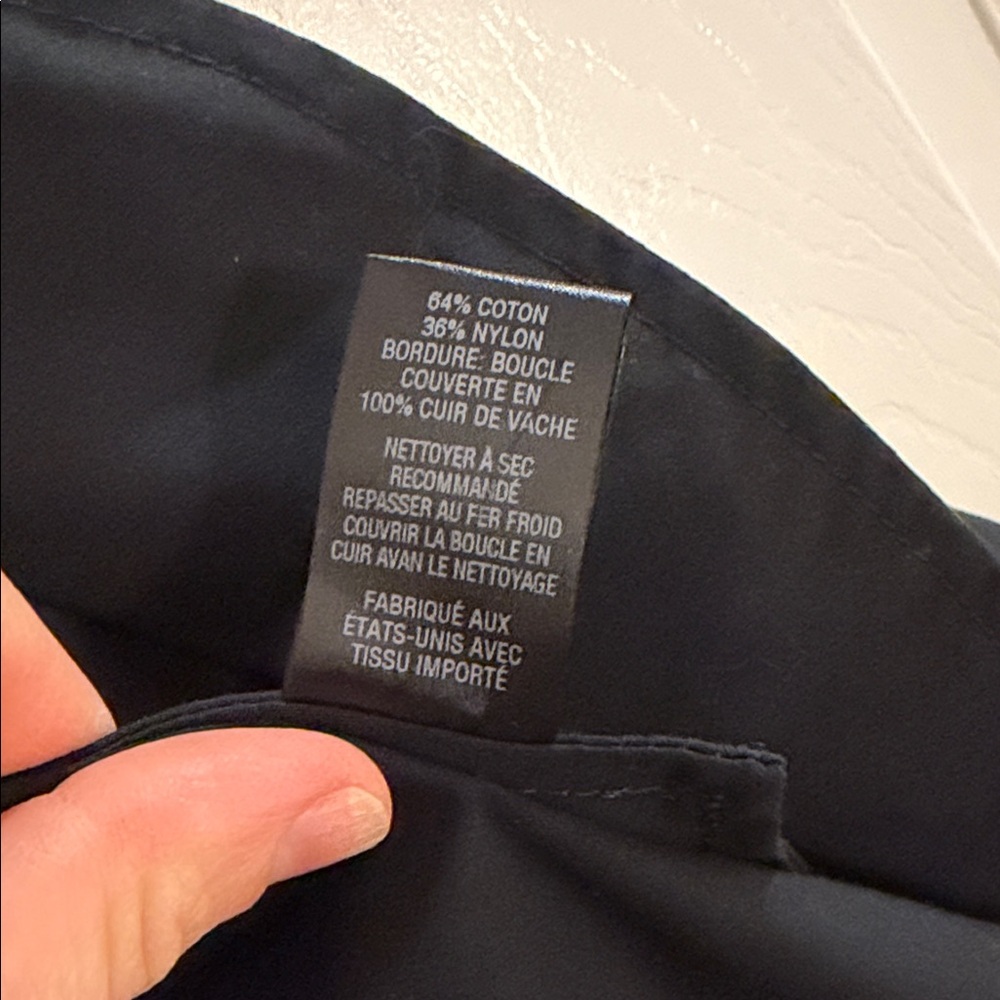 Nili Lotan Tanner Trench Coat- Dark Navy - Picture 9 of 11